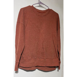 Women's Time and Tru Rust Sweatshirt S